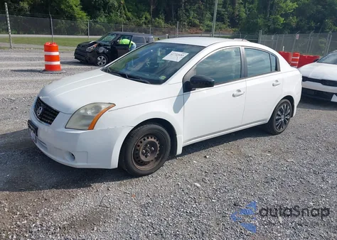2008 Nissan Sentra 2.0S z USA, uszkodzony, nr VIN 3N1AB61EX8L696248